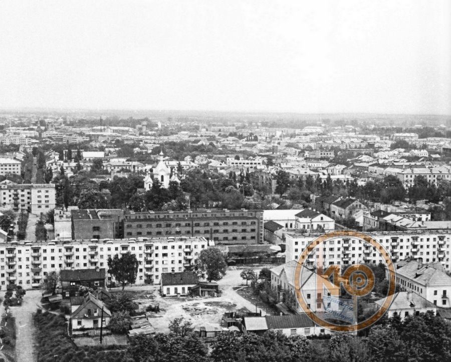 Брест, панорама 1960-х гг. Узнали место?