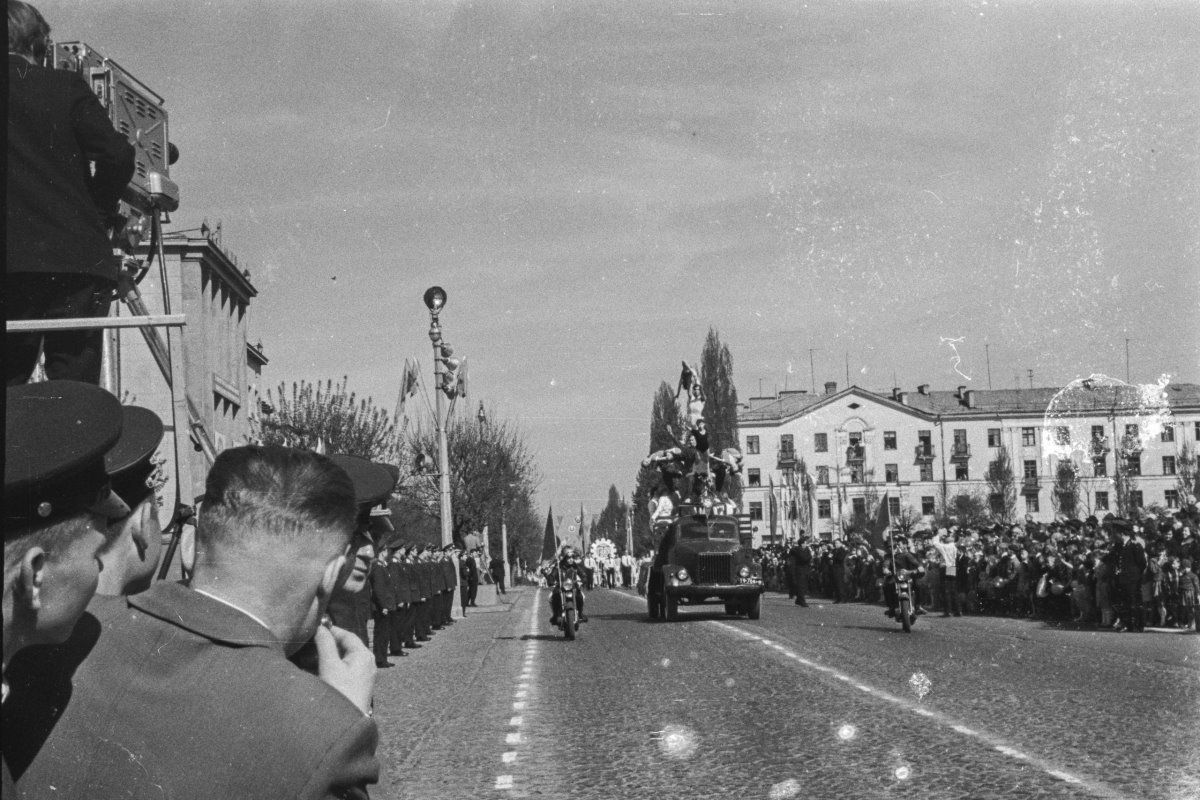 Старые фото: Брест и физкультурники