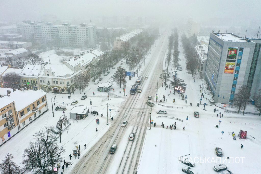 Так выглядит сегодняшний Брест с высоты