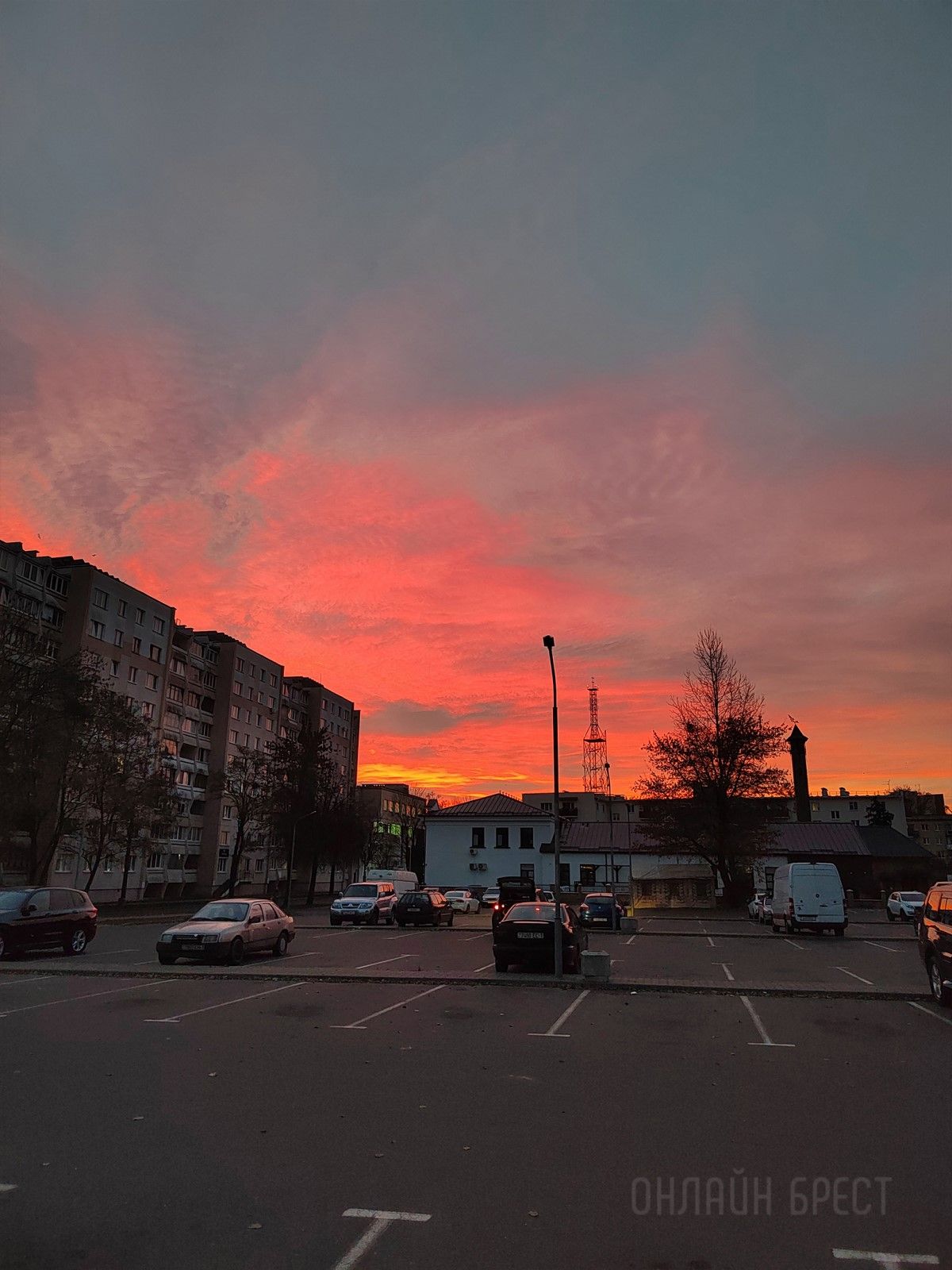 Читатель: Прекрасный рассвет был сегодня в Бресте