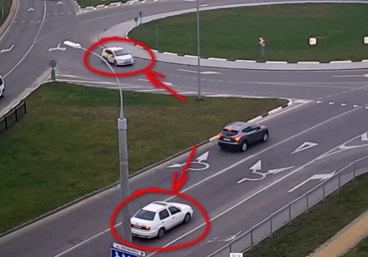 Вот как произошло ДТП с участием такси на Вульковском кольце в Бресте