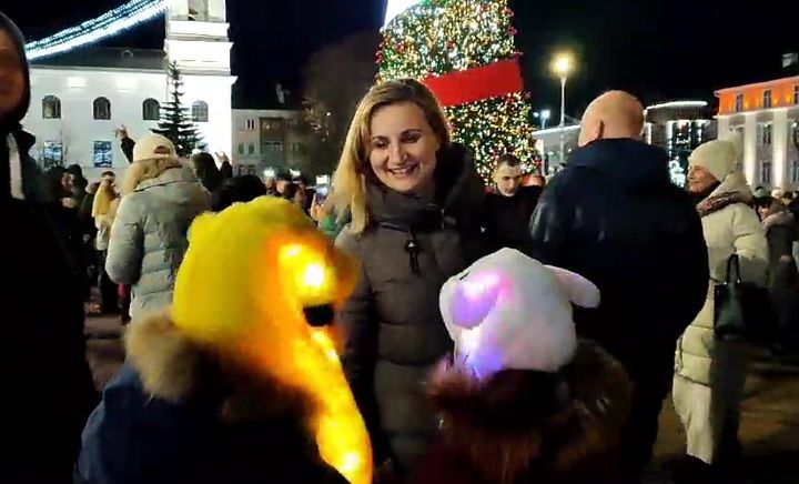 Брест встретил Новый год