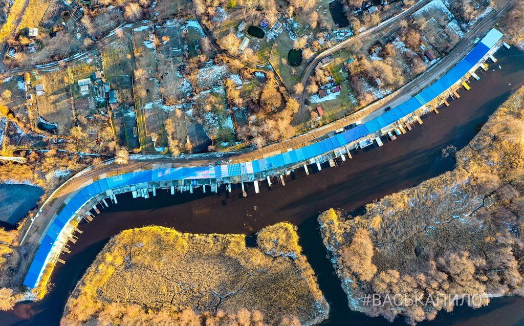 Немного февральского Бреста с высоты