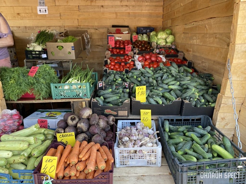 Что почем на рынке за ЦУМом в Бресте. Фоторепортаж