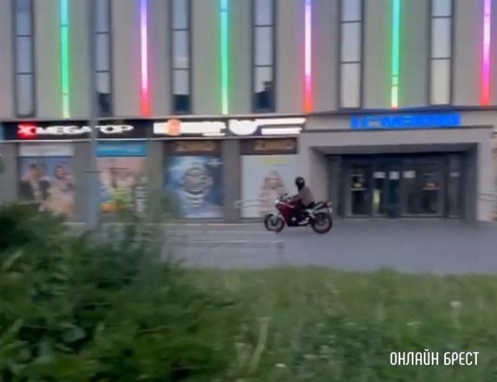 Читатель: Сегодня в Бресте была погоня за мотоциклистом
