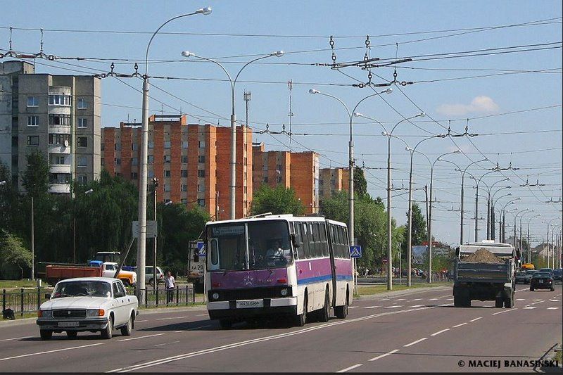Автобусы «Икарус» на улицах Бреста (Подборка №2)
