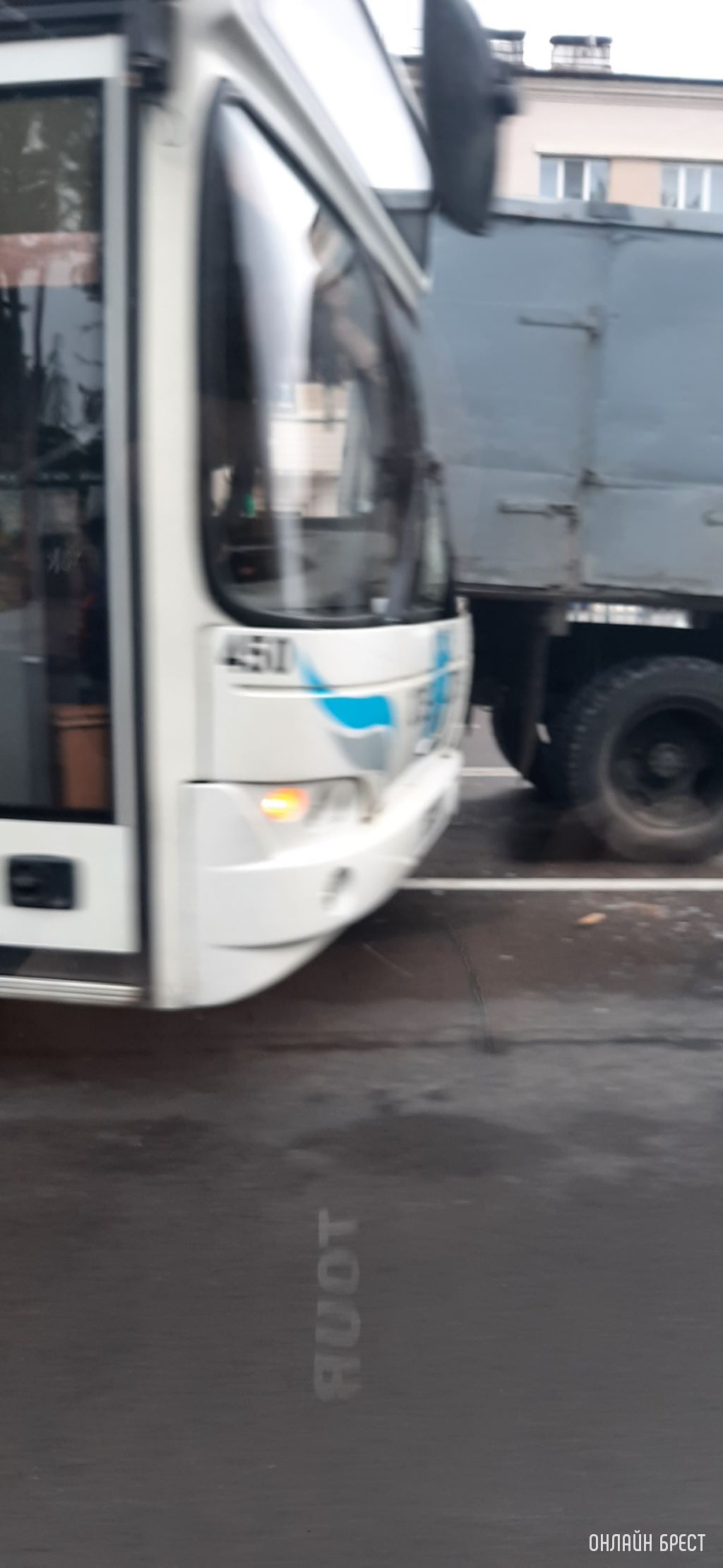 Сегодня в Бресте и районе произошло несколько ДТП. Фотофакт от очевидцев