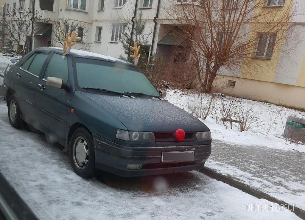 Читатель: Как вам такой автомобиль? :) Фото сделано в Бресте