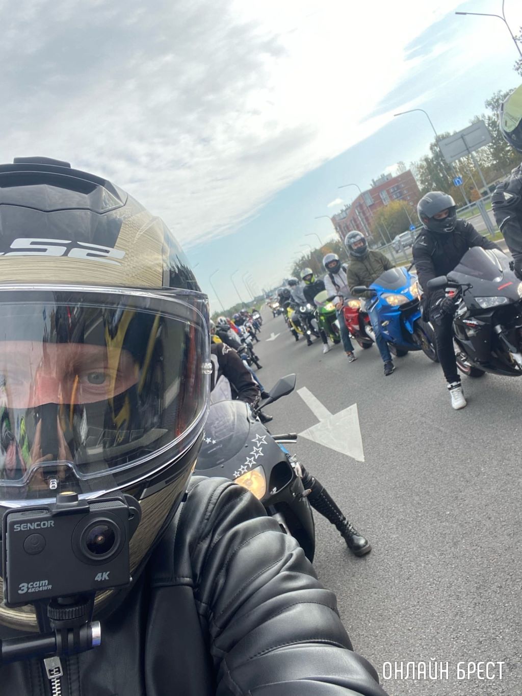 Сегодня в Бресте закрыли мотосезон