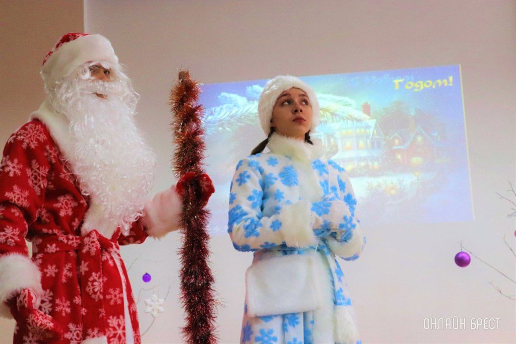 Читатель: «Приключения у новогодней ёлки» в средней школе № 28 г. Бреста