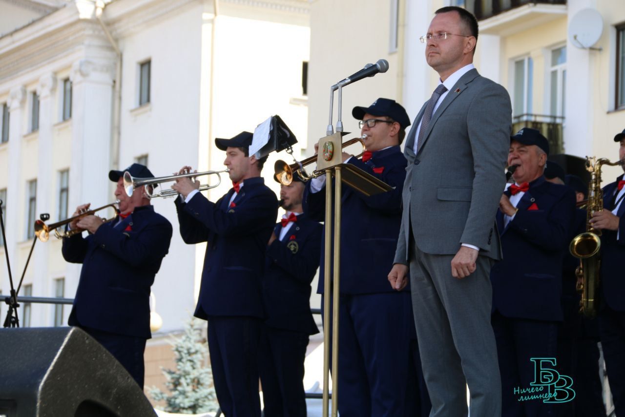 Парад оркестров. Сегодня на Ленина в Бресте