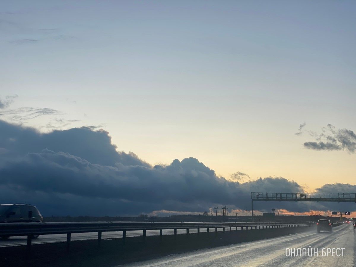 Читатель: Красивое небо было сегодня возле Бреста