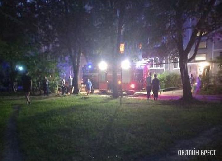 Всё происходило прошедшей ночью в Бресте