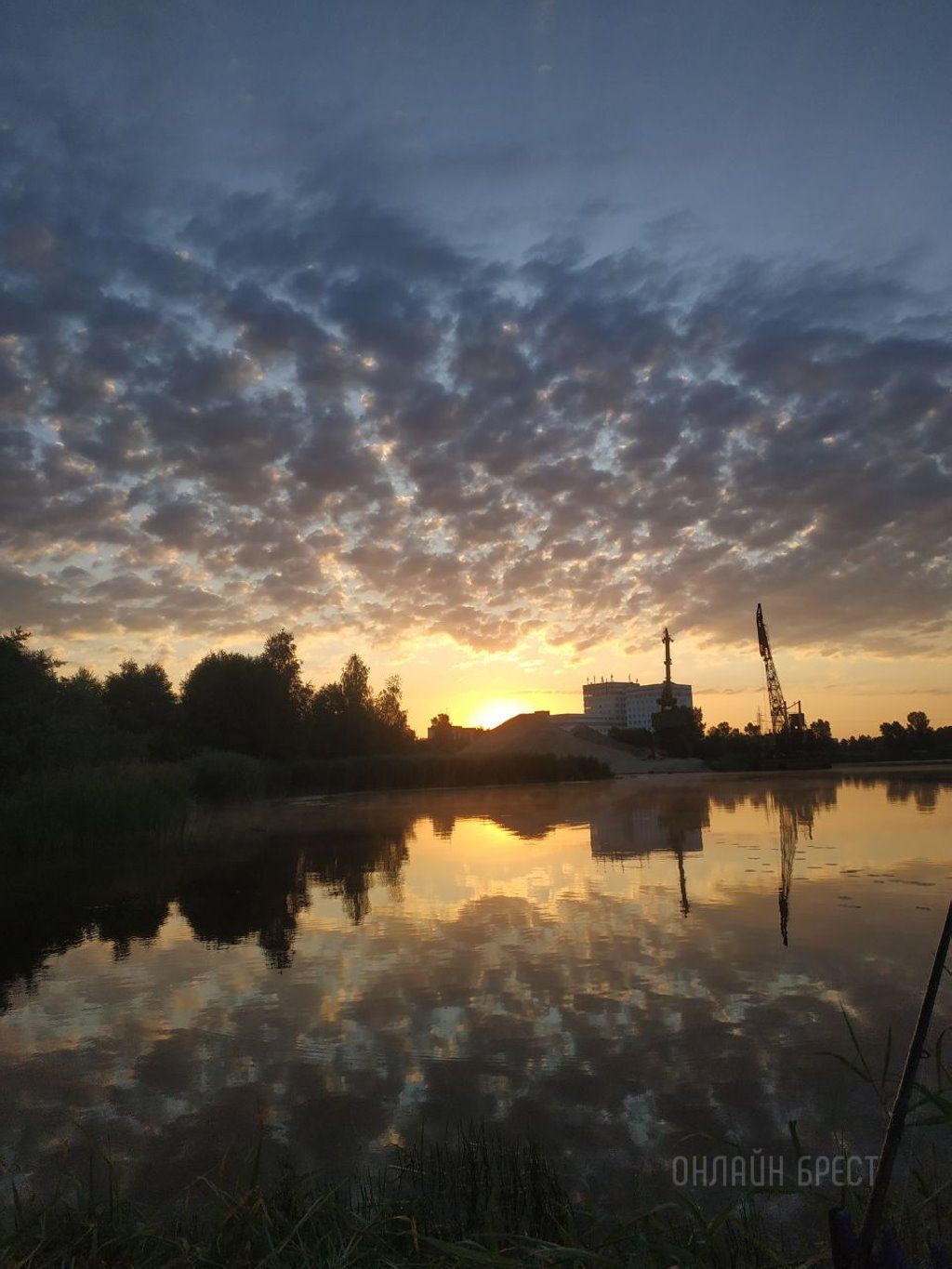 Читатель: Сегодня в Бресте был красивый рассвет