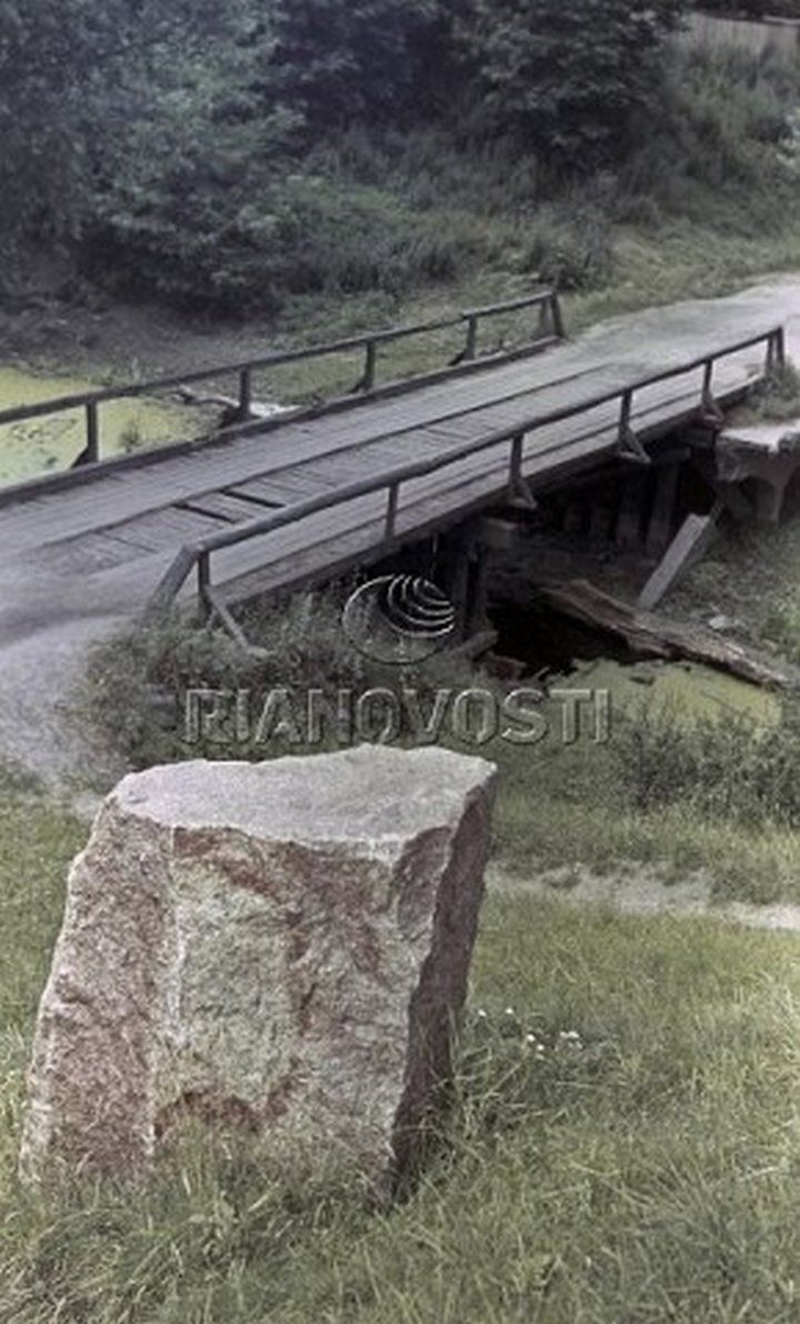 Брестская крепость до строительства Мемориального комплекса, 1966 год