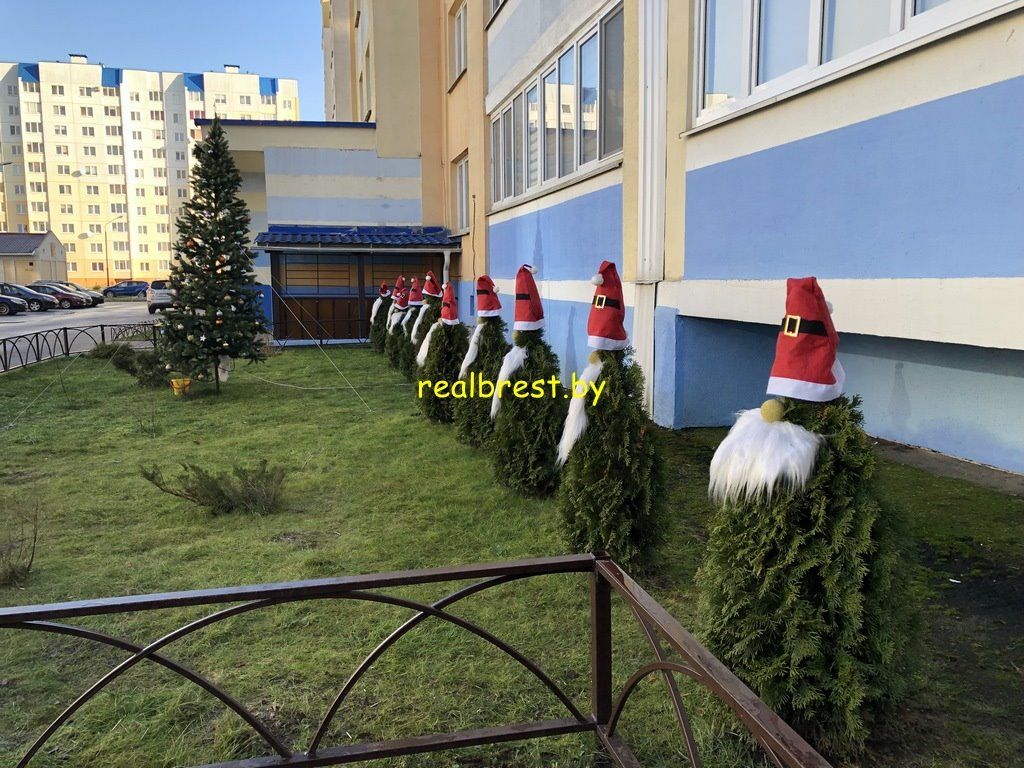 В одном из дворов Бреста