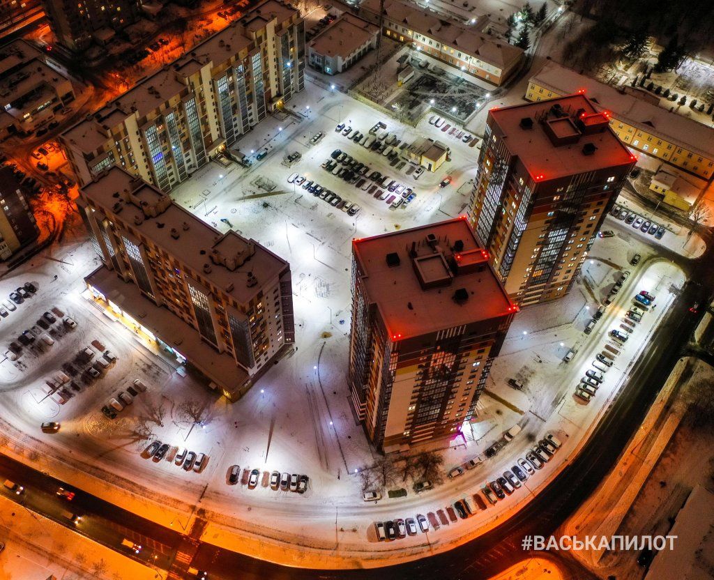 Посмотрите, как сегодня выглядит зимний Брест с высоты