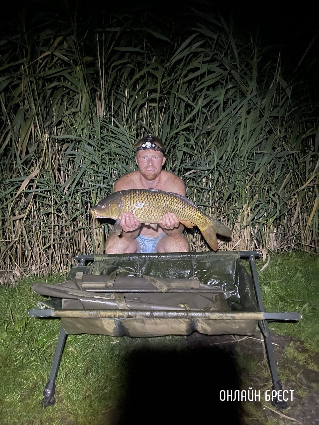 Читатель: Наш улов в Брестской области. Вес самой большой рыбы – 21 кг