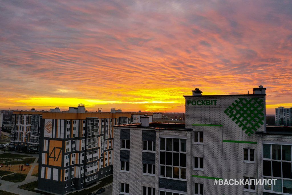 Посмотрите, какой сегодня был красивый рассвет в Бресте