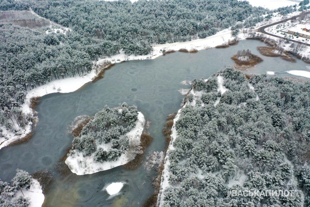 Зимний Красный двор в Бресте