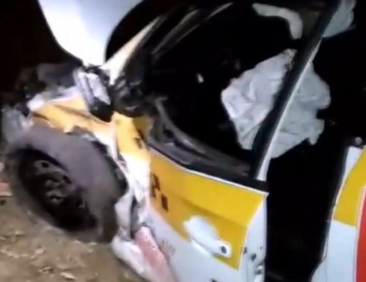 Читатель: Этой ночью в Пинске произошло серьёзное ДТП с участием такси