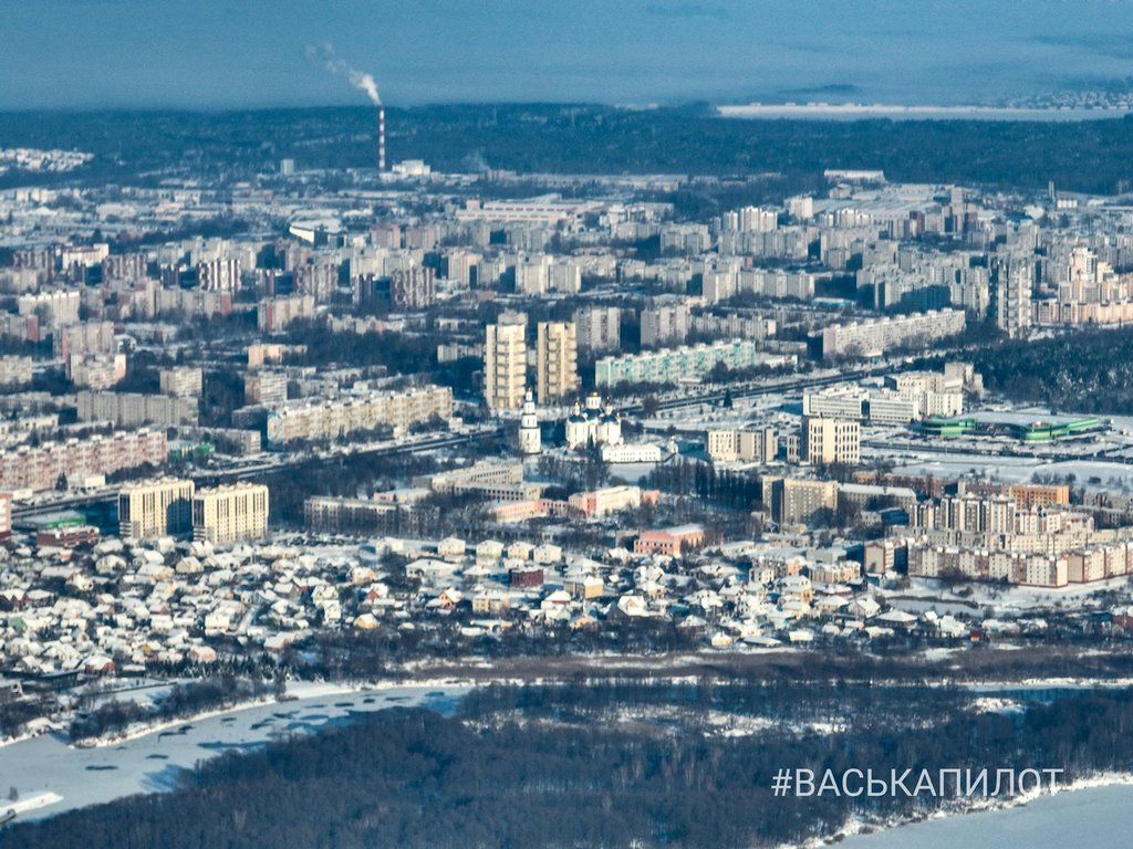 Мороз и солнце. Летим над зимним Брестом