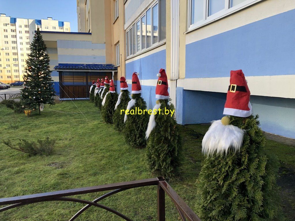 В одном из дворов Бреста