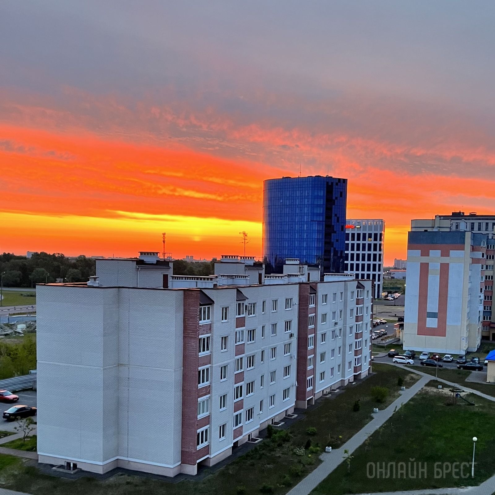 Читатель: Сегодня в Бресте был чудесный рассвет