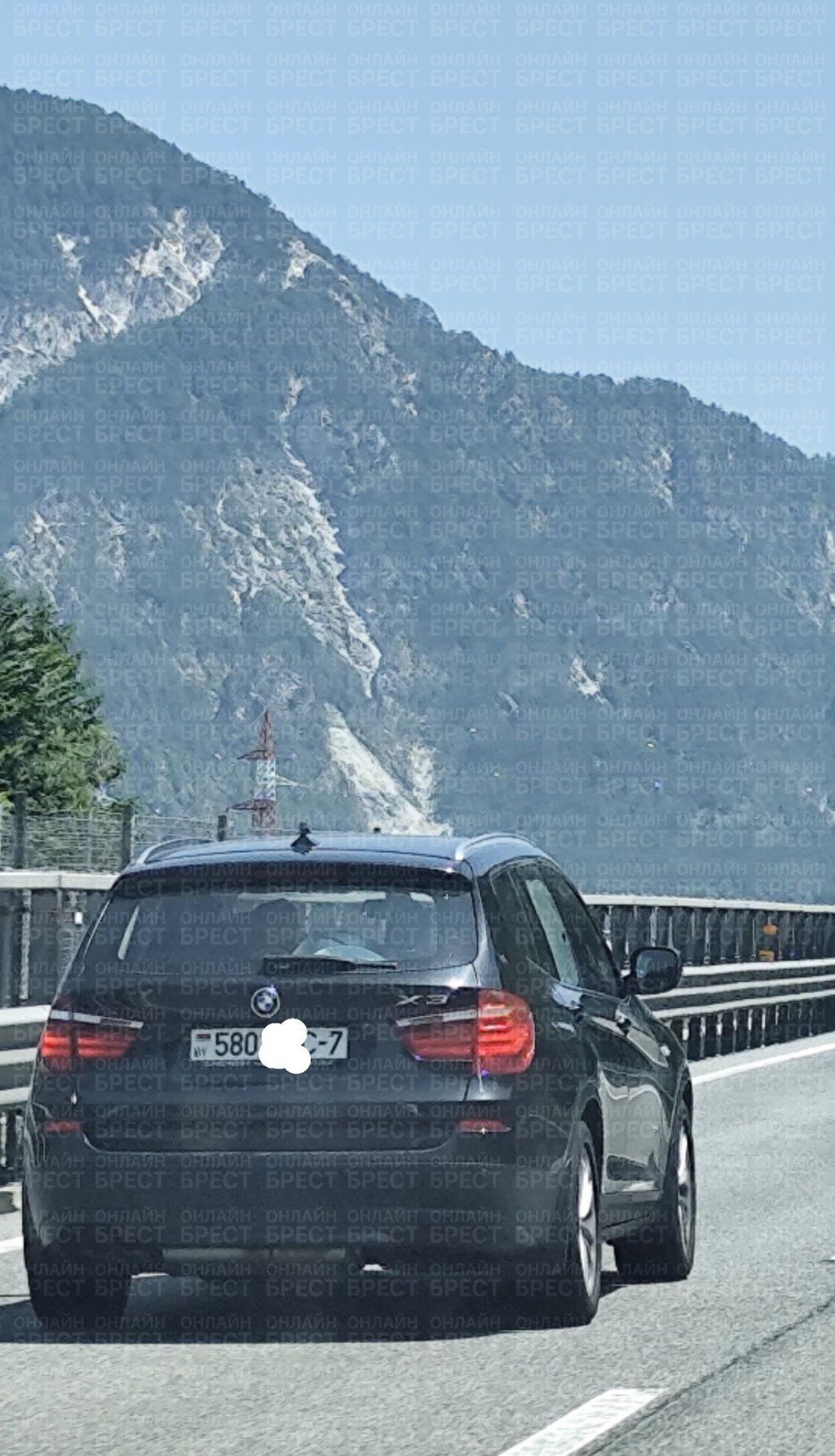 Читательница: Встретили белорусские номера в итальянских Альпах