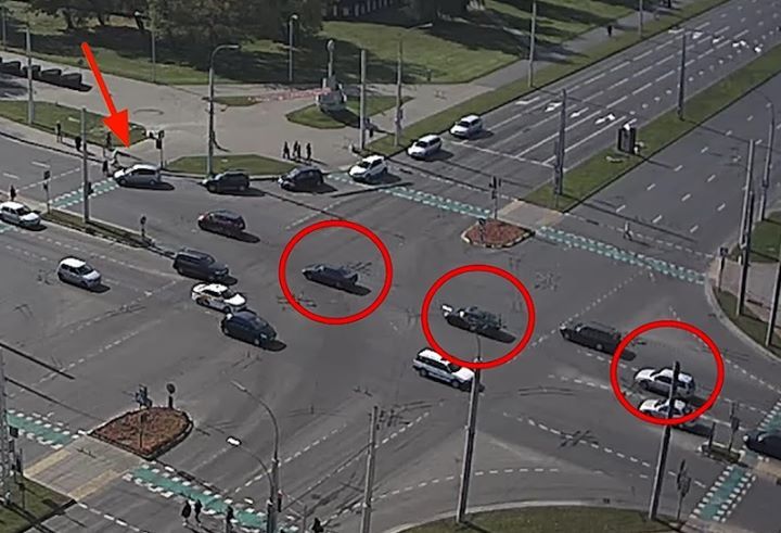 Появилось видео, как случилось ДТП в Бресте