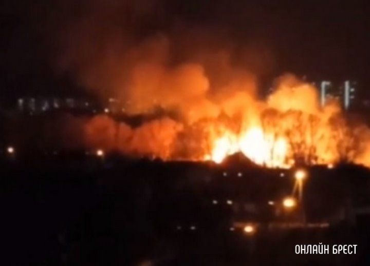 Читатель: По поводу сегодняшнего пожара в Бресте. Это на Богданчука горела растительность