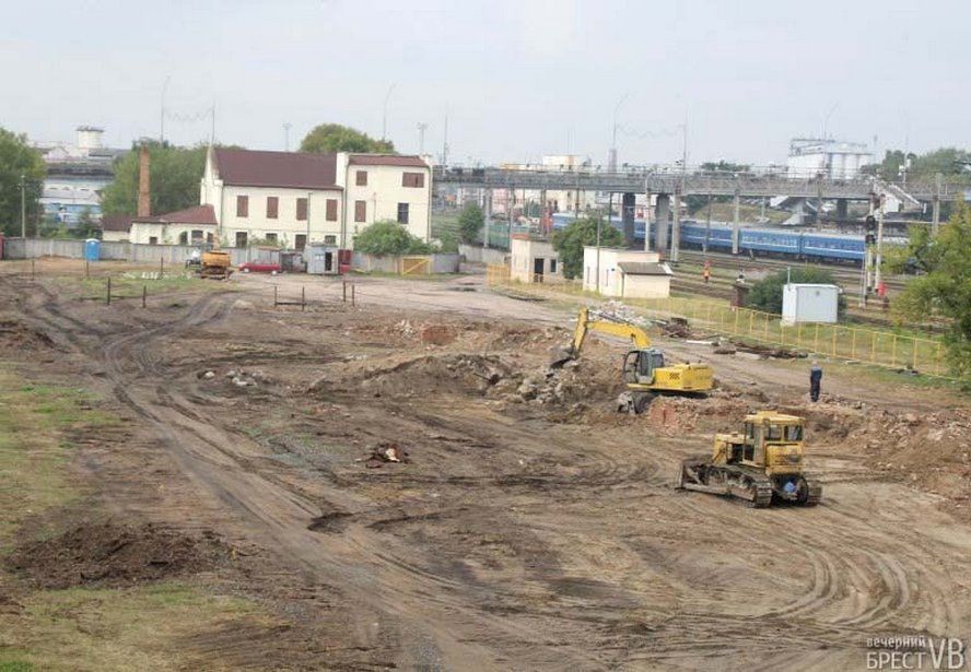Назад в прошлое. Место, на котором построен новый автовокзал в Бресте