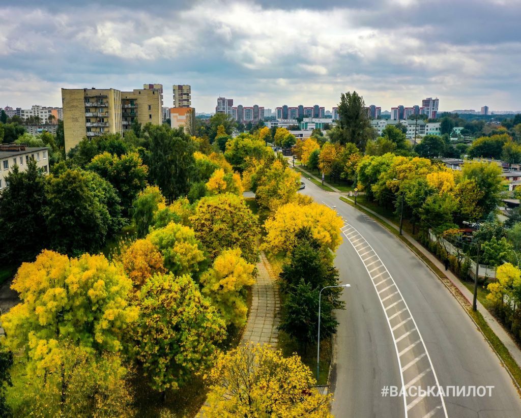 Осень. Брест, ул. Советской Конституции