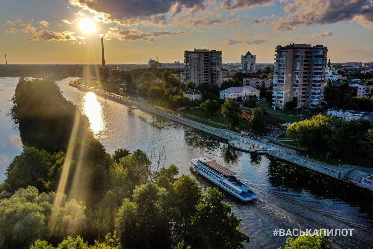 Набережная Бреста. Фото сделаны сегодня