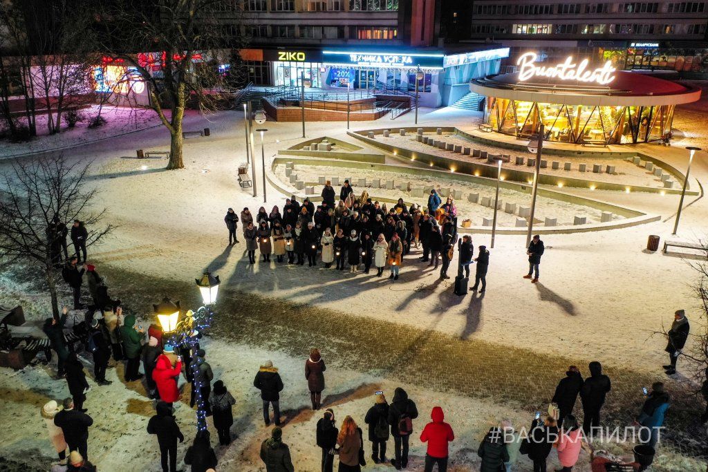 Рождественский вечер на Советской в Бресте