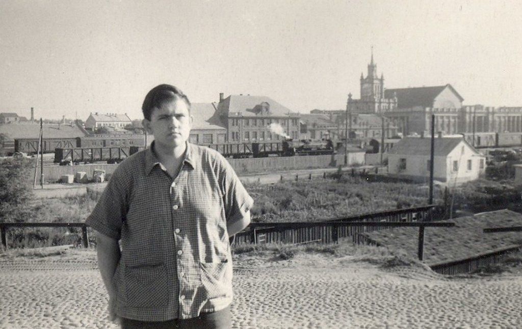 Железнодорожный вокзал в Бресте, 1962 год
