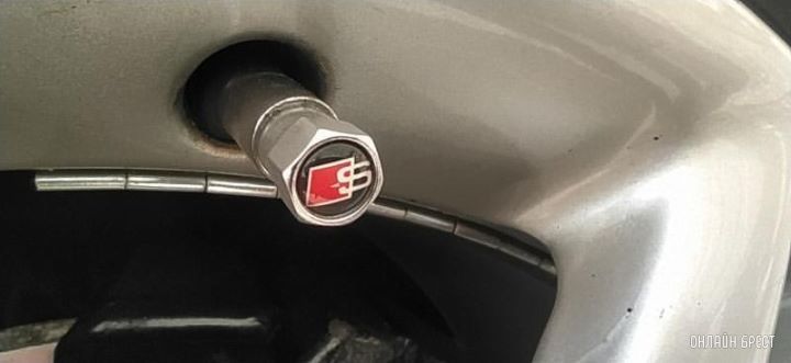 Вот такие колпачки у меня скрутили на Партизанском проспекте в Бресте