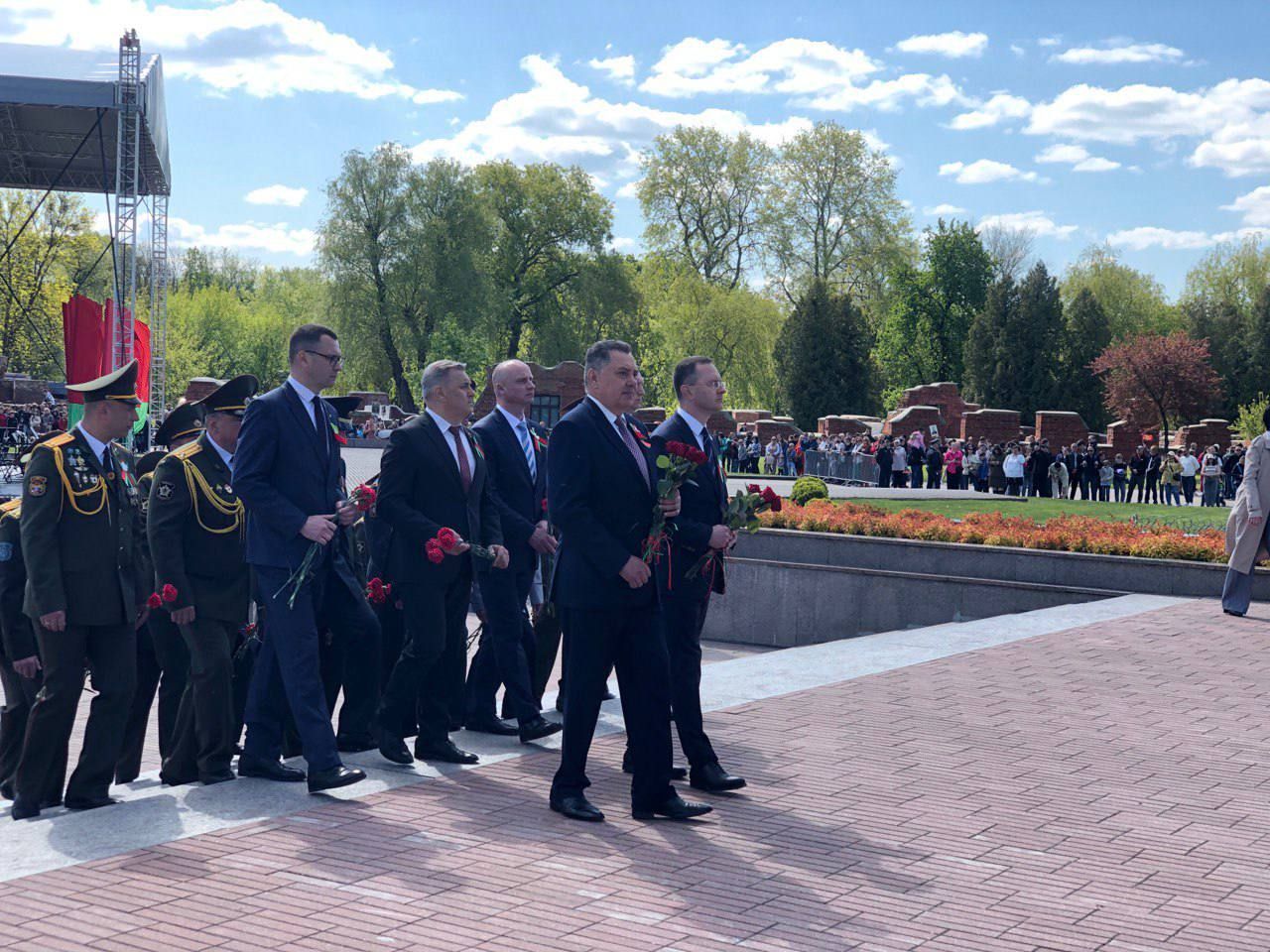 Митинг в Брестской крепости