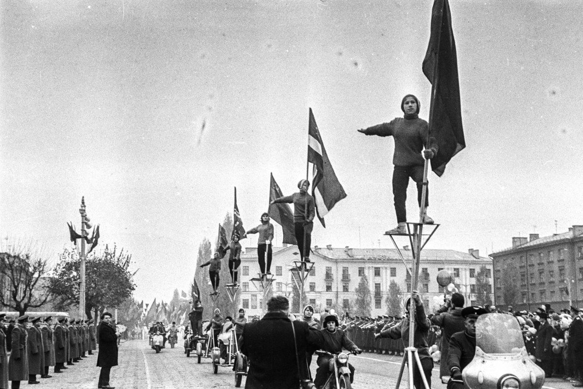 Старые фото: Брест и физкультурники