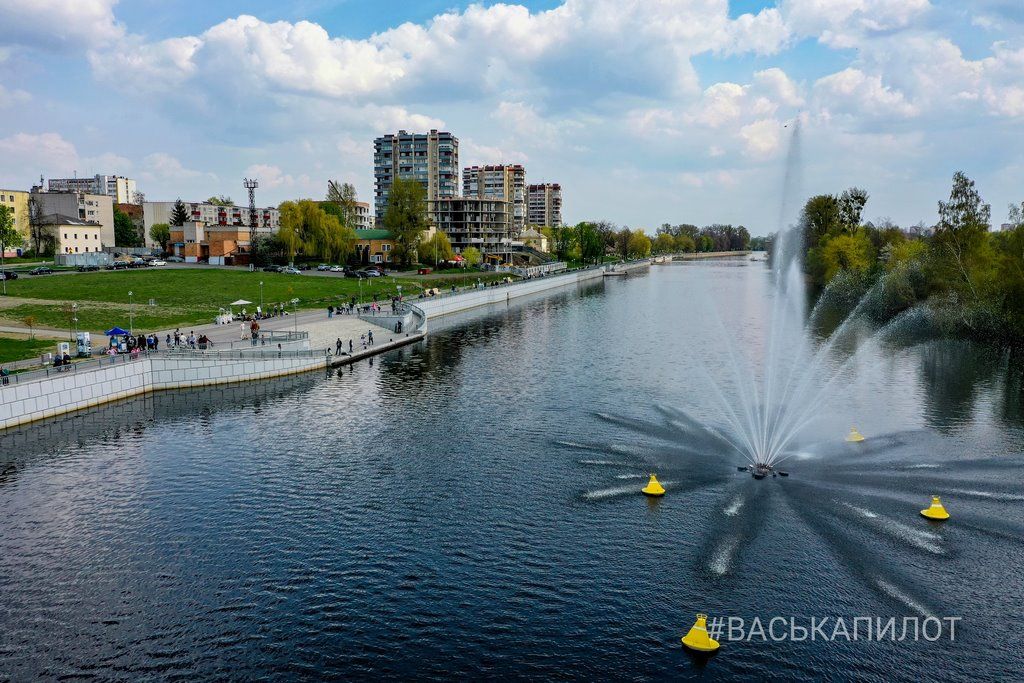 Как выглядит с высоты новый участок Набережной Бреста