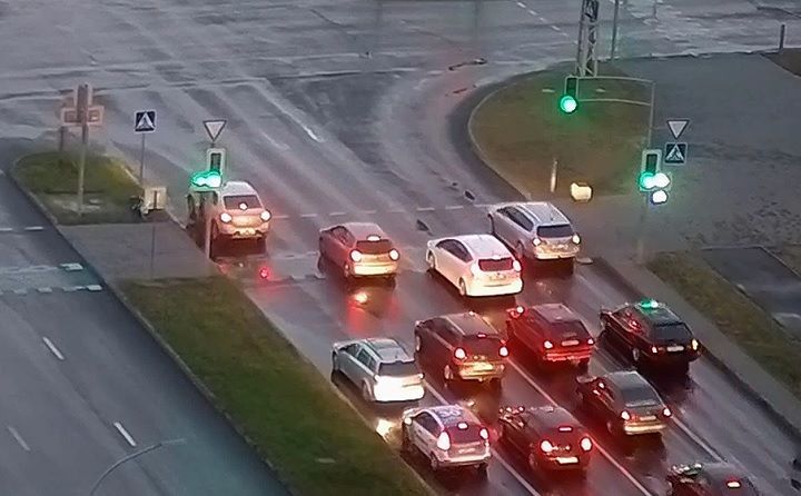 В Бресте велосипедист попал под колёса автомобиля