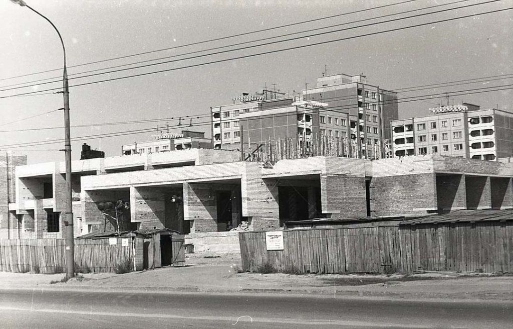 Брест, м-н Восток и центр города, 1980-е гг