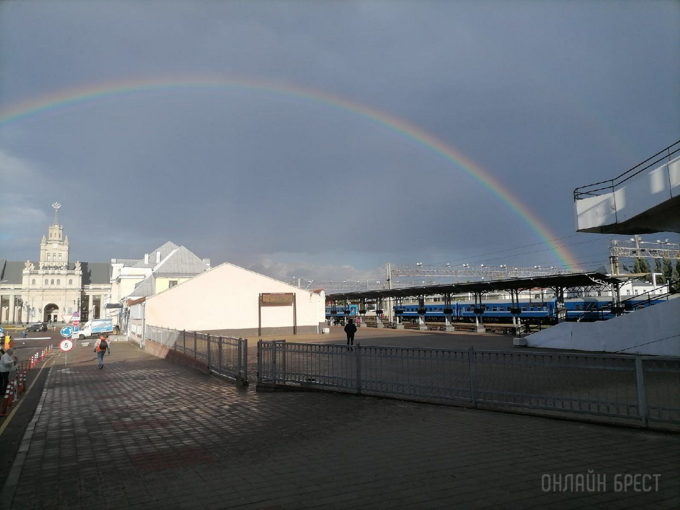Читатель: Сегодняшняя радуга над Брестом