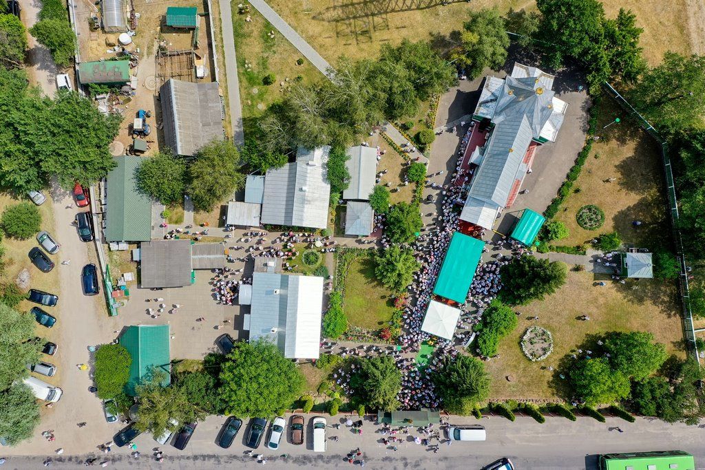 Сегодня в Бресте прошёл Крестный ход к мужскому монастырю