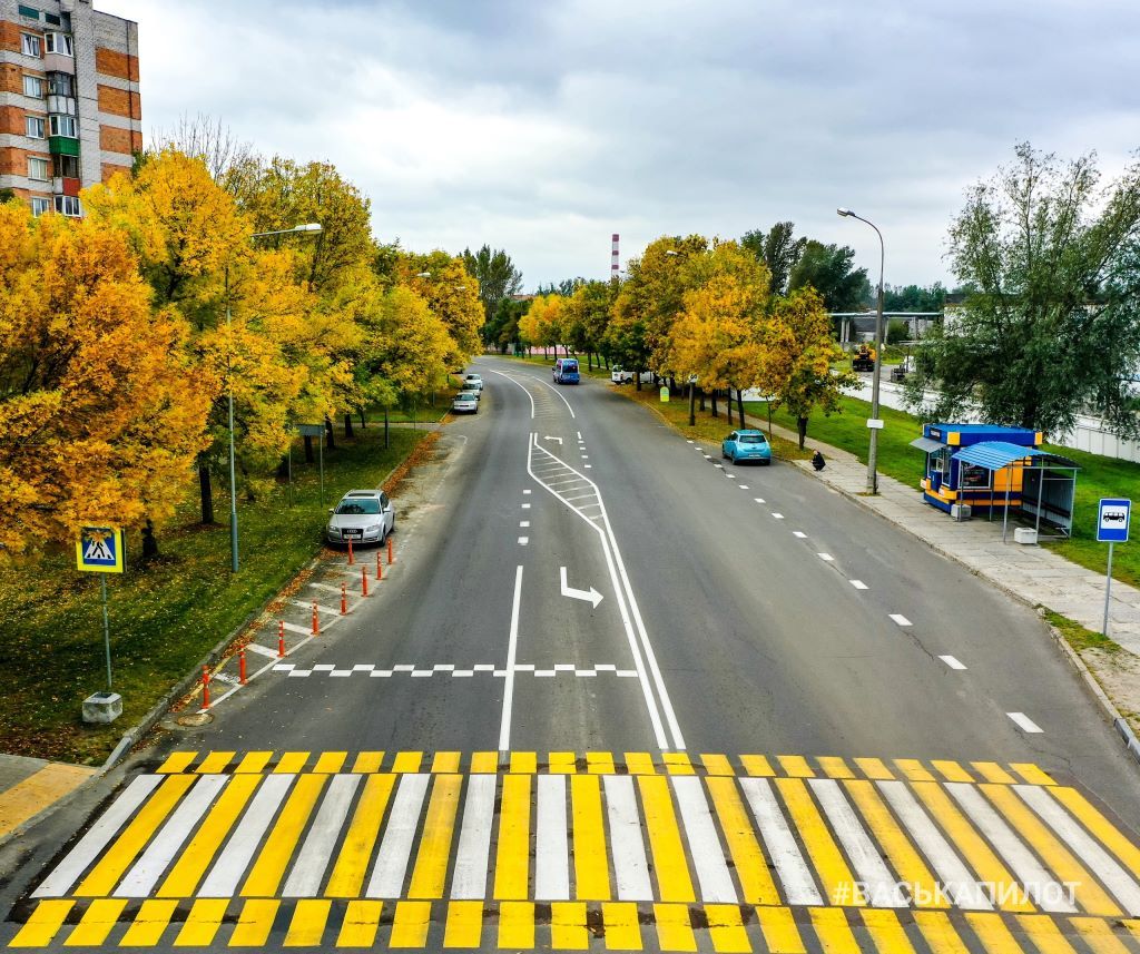 Осень. Брест, ул. Советской Конституции