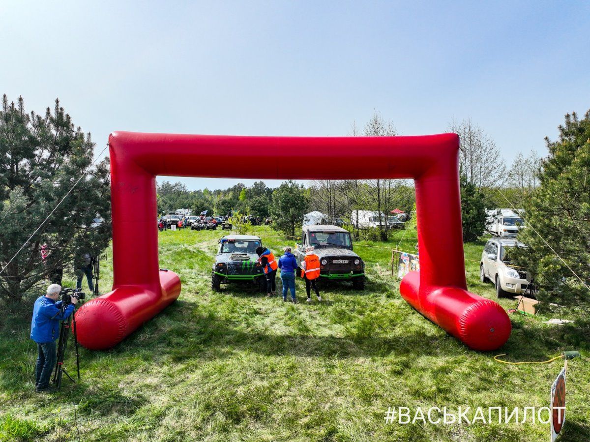 Трофи-рейд «Телеханская дрыгва» с высоты