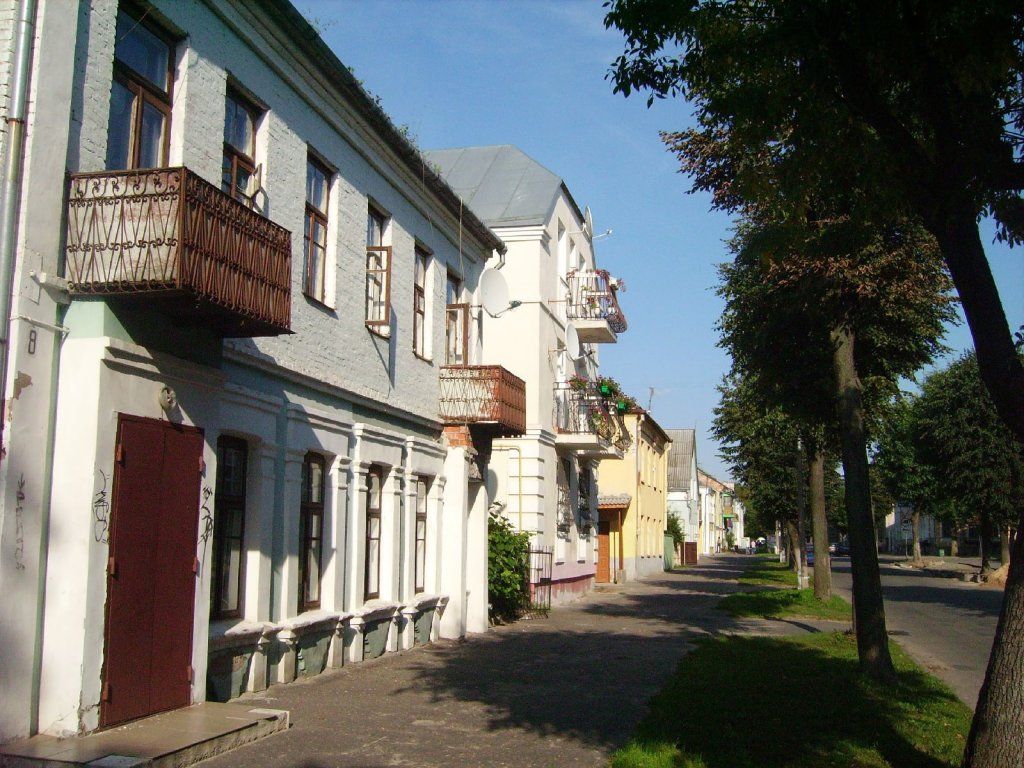 Город Брест, улица Ленина и Буденного. Лето 2007 года