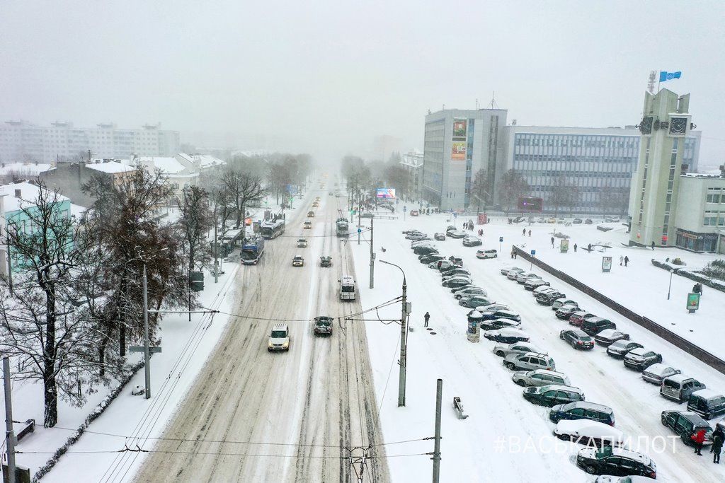 Так выглядит сегодняшний Брест с высоты