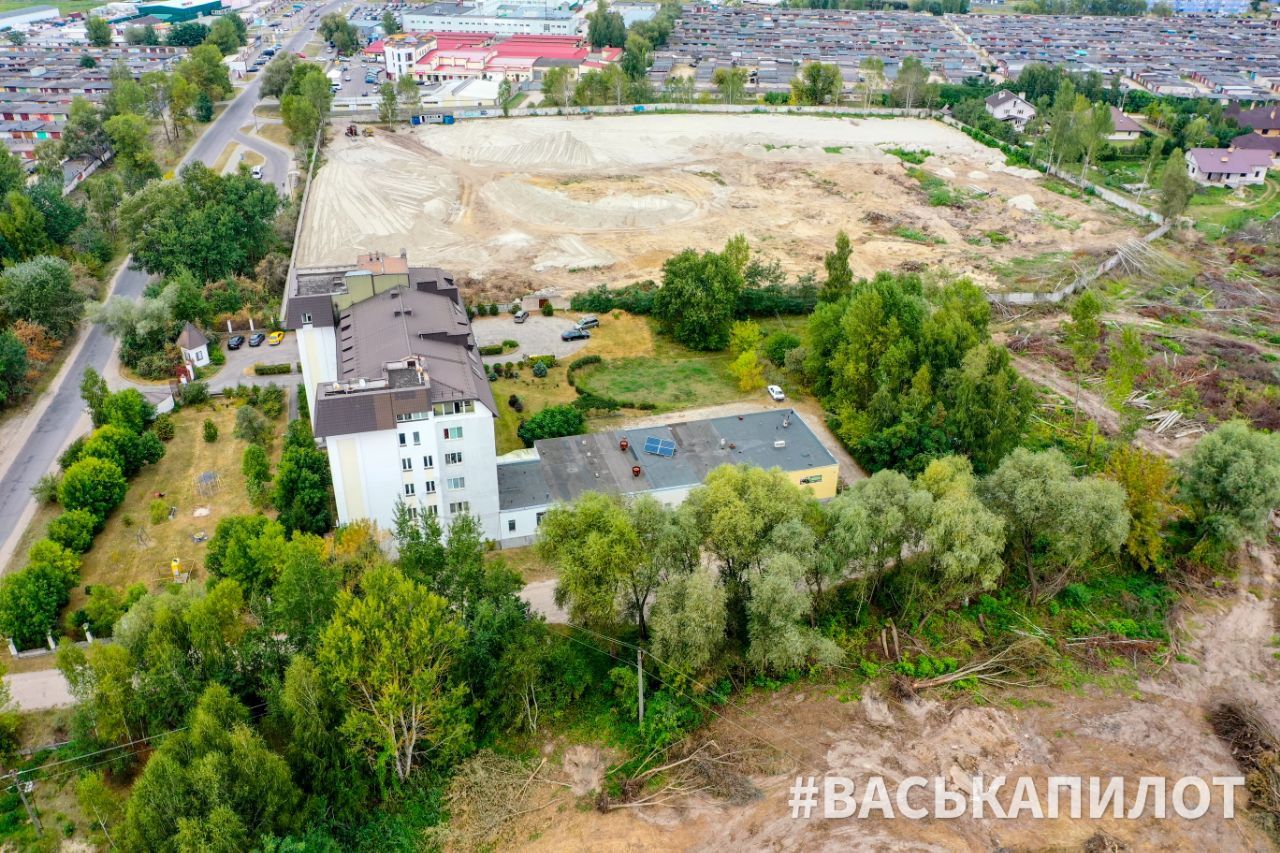 В Бресте начинают строить новый микрорайон — видео с высоты