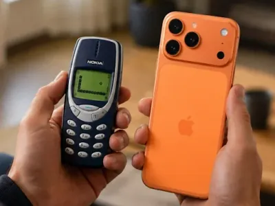 От Nokia 3310 до iPhone 17 Pro